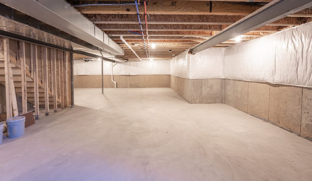 What are the potential challenges one might face during a basement renovation?
