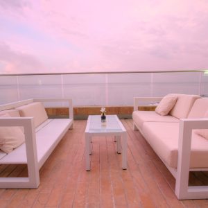 How do we incorporate personal style into a rooftop patio design?