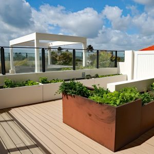 How much is a rooftop deck?