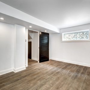 What are some creative ideas for utilizing a renovated basement space?