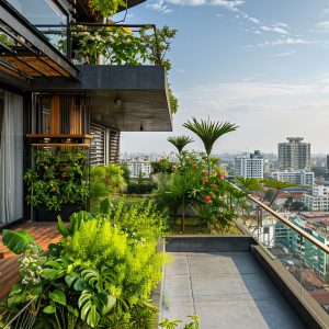 What measures do we take to maintain aesthetic appeal in rooftop deck designs?